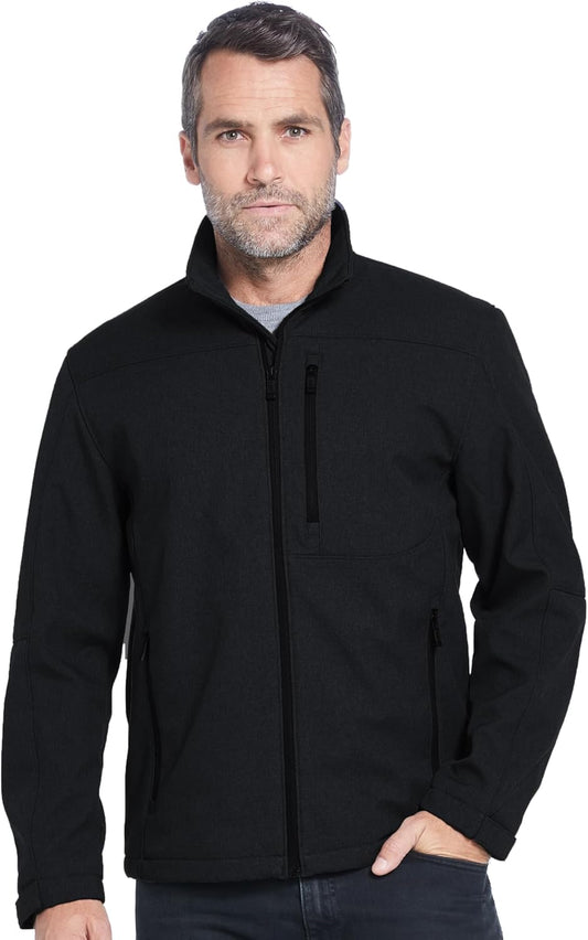 Men'S Softshell Jacket – Wind & Water Resistant – Breathable, Midweight Outdoor Coat