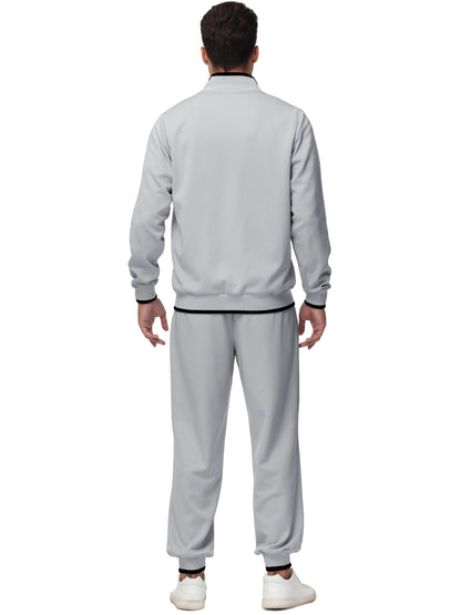 Men'S Tracksuits Sweatsuits for Men Set Track Suits 2 Piece Casual Athletic Jogging Warm up Full Zip Sweat Suits Darkgrey XL