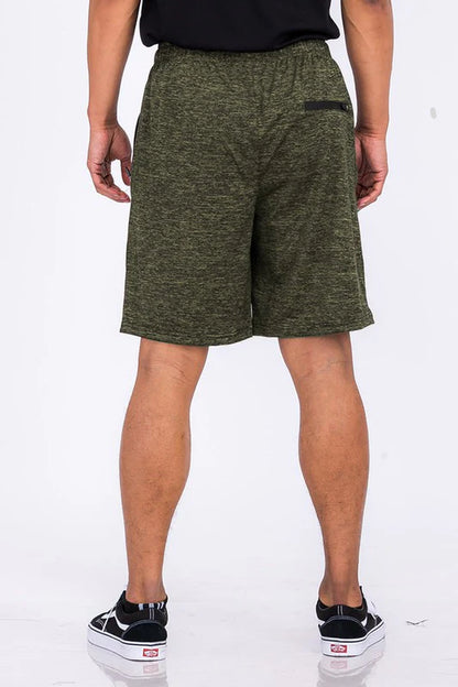 Weiv Marbled Active Running Shorts